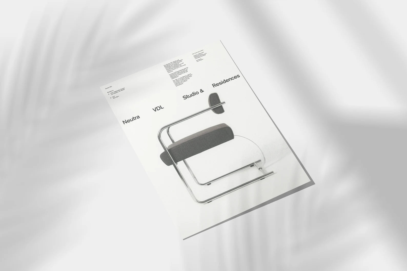 Iconic Mid-Century Chairs Poster